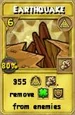 Earthquake Treasure Card