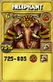 Helephant Treasure Card