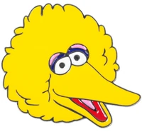 Big bird belt buckle