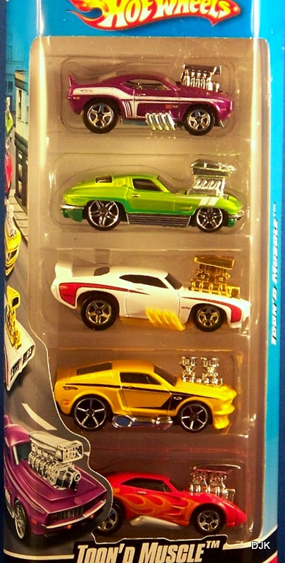 Toon'd Muscle 5-Pack - Hot Wheels Wiki