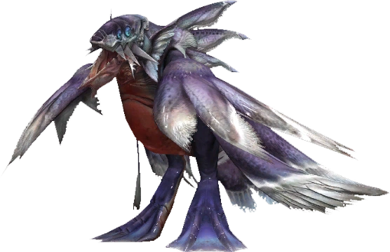 FFXIII enemy Dagonite