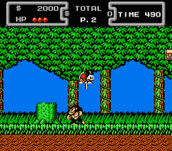 Duck-tales NES screenshot