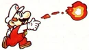 SMW Artwork Feuer-Mario