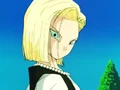 A-18 al fin le da una chance a Krilin