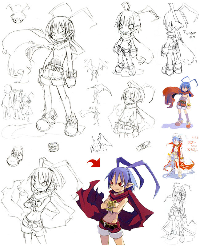 disgaea concept art