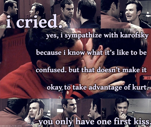 Kurt-Karofsky-First Kiss