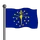 Indiana Flag-icon
