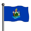 Maine Flag-icon