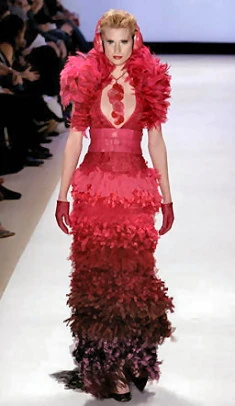 Jay finale red dress
