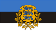 Estonian presidential flag