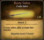 Rusty Sabre 2010-11-24