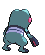 Croagunk espalda G5 variocolor hembra