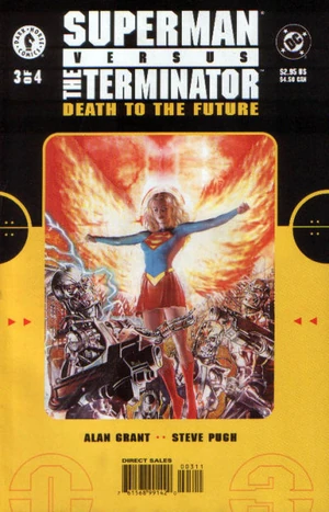 Cover for Superman vs The Terminator #3