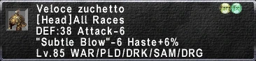 Veloce Zuchetto