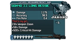 GGN40 ZZ Long Bessie