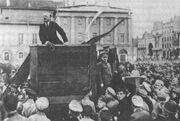 Lenin speaking