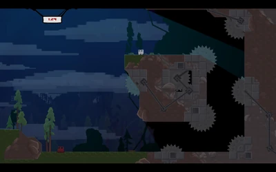 SuperMeatBoy 1-2 Dark