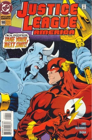 Cover for Justice League America #99