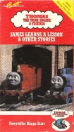JamesLearnsaLesson1990VHScover