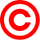 Red copyright