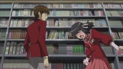 Shiori yells at Keima