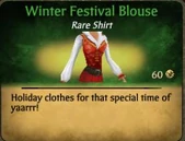 Winter Festival Blouse