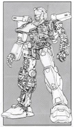 RGM-79N GM Custom - Front View Cut Away