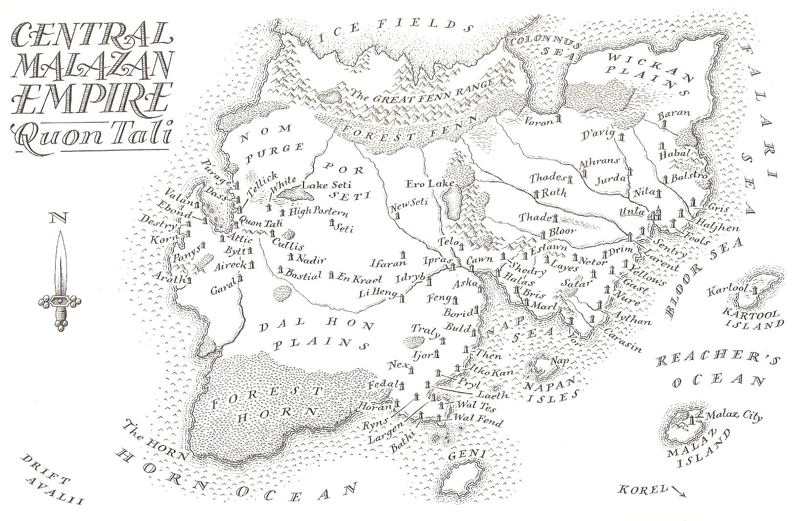 Map Of Malazan