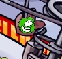 Green Puffle Spotted