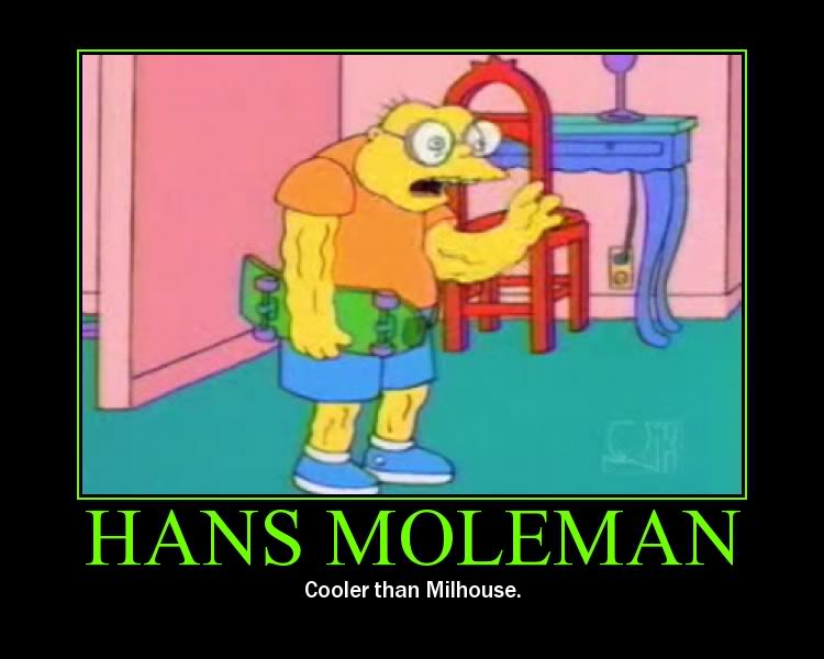 moleman from simpsons