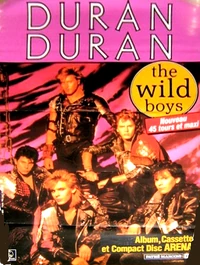 Poster french wild boys duran duran