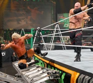 Kane throwing Ziggler