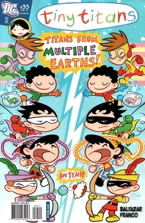 Cover for Tiny Titans #35