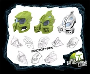 Prototype Lewa Nuva 2008 mask scetches 2