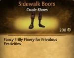 F Sidewalk Boots