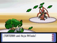 Hoja afilada Torterra