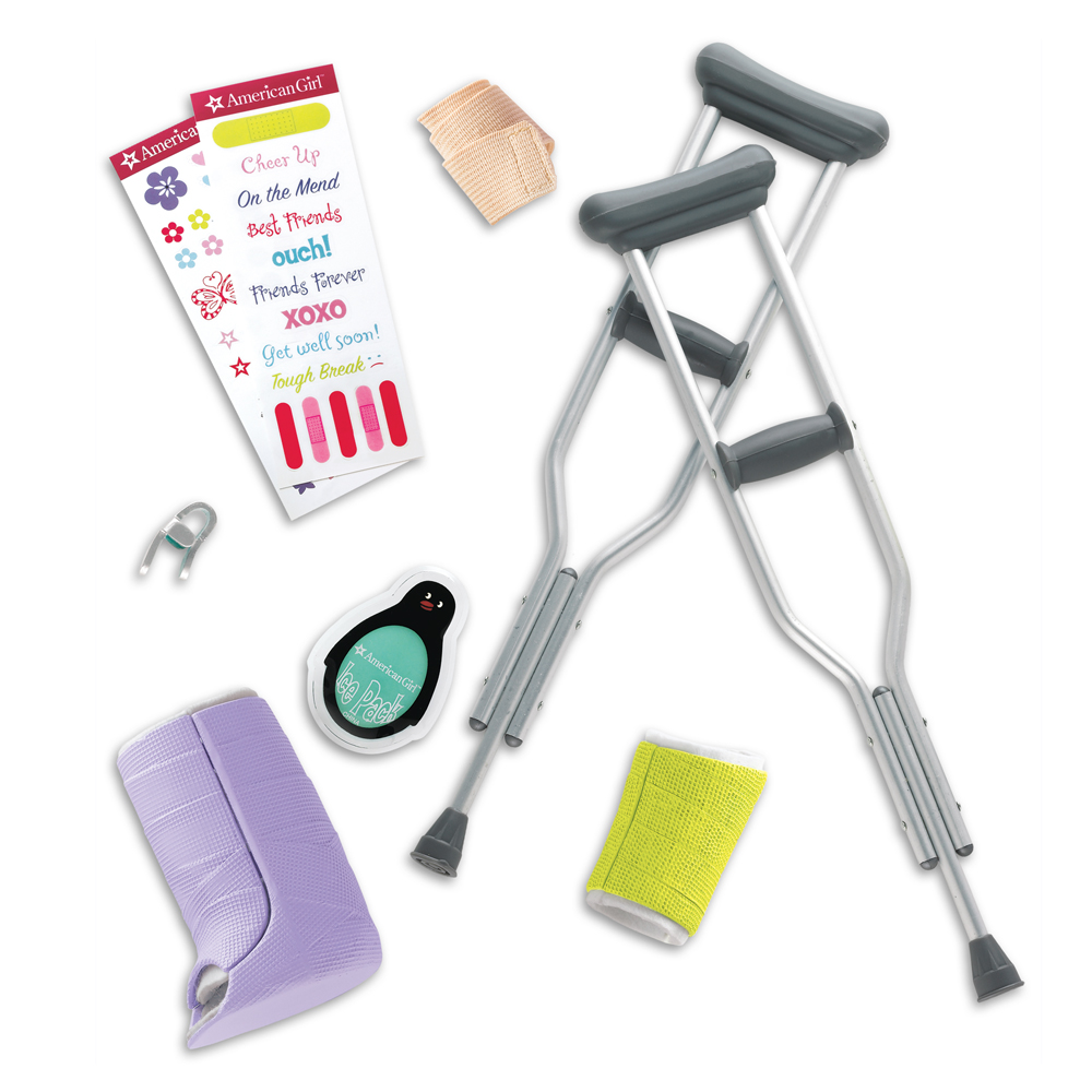  Girl Feel better kit,perfect for mckenna,crutches 2 casts VGC RETIRED