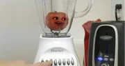 Tomato in a blender