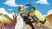 Duval confronts Sanji