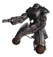 Minigun sentry bot
