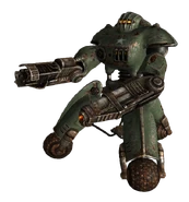 Military sentry bot