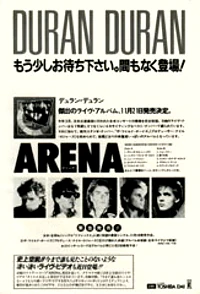 Arena japan duran duran