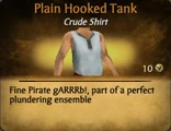 Plain Hooked Tank