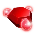 Red Imaginite Crystal