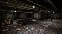 Searchlight church basement