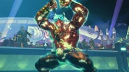 Hakan oiling up