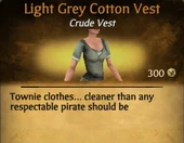 Light Grey Cotton Vest