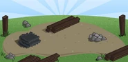 Sheep Pen Background