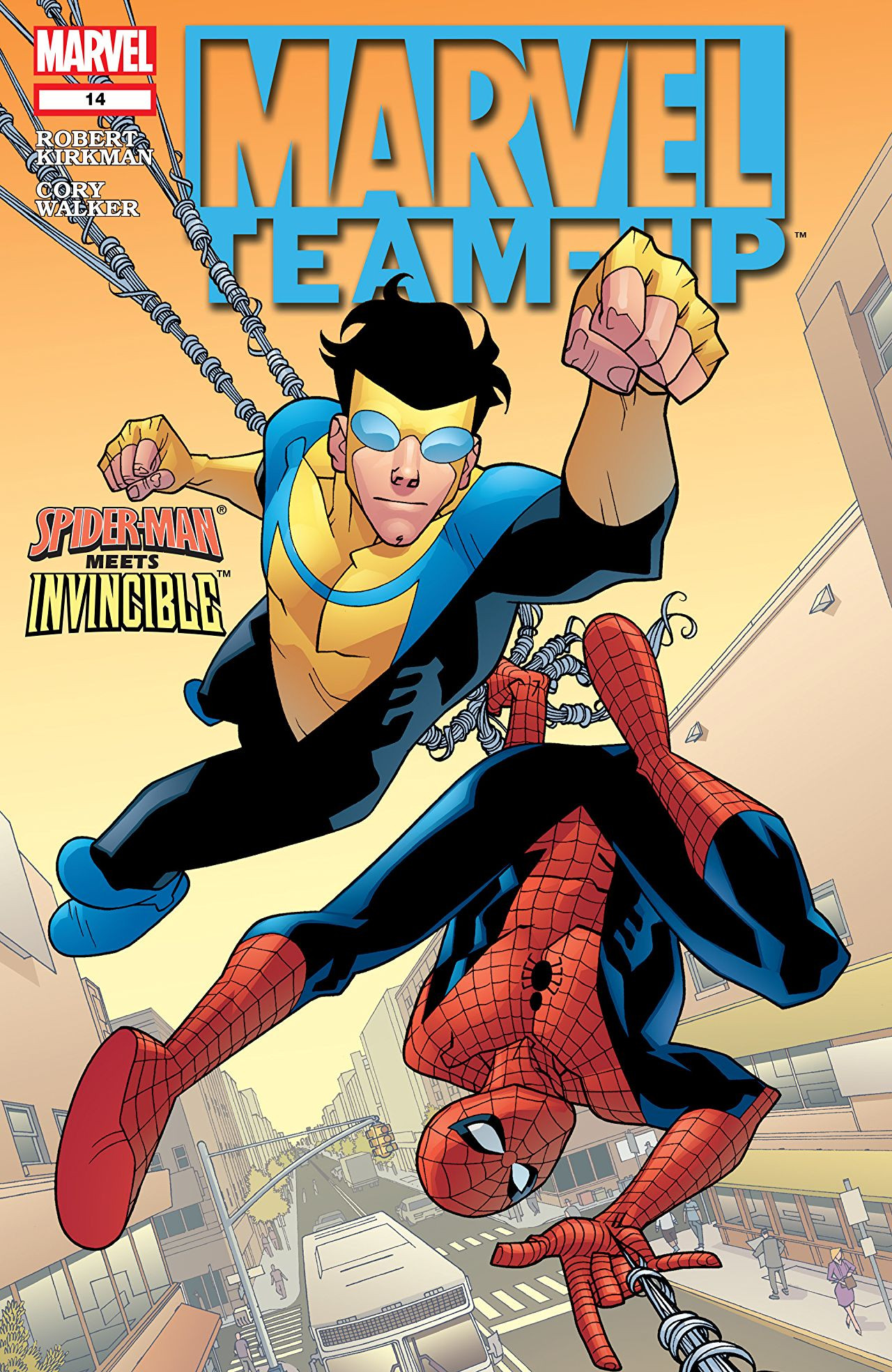Marvel Team Up Spiderman And Wolverine