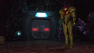 Samus watching Biosphere Experiment Floor HD